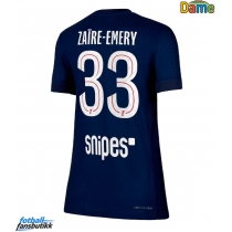 Paris Saint-Germain Warren Zaire-Emery #33 Hjemmedrakt Dame 2025-26 Kortermet